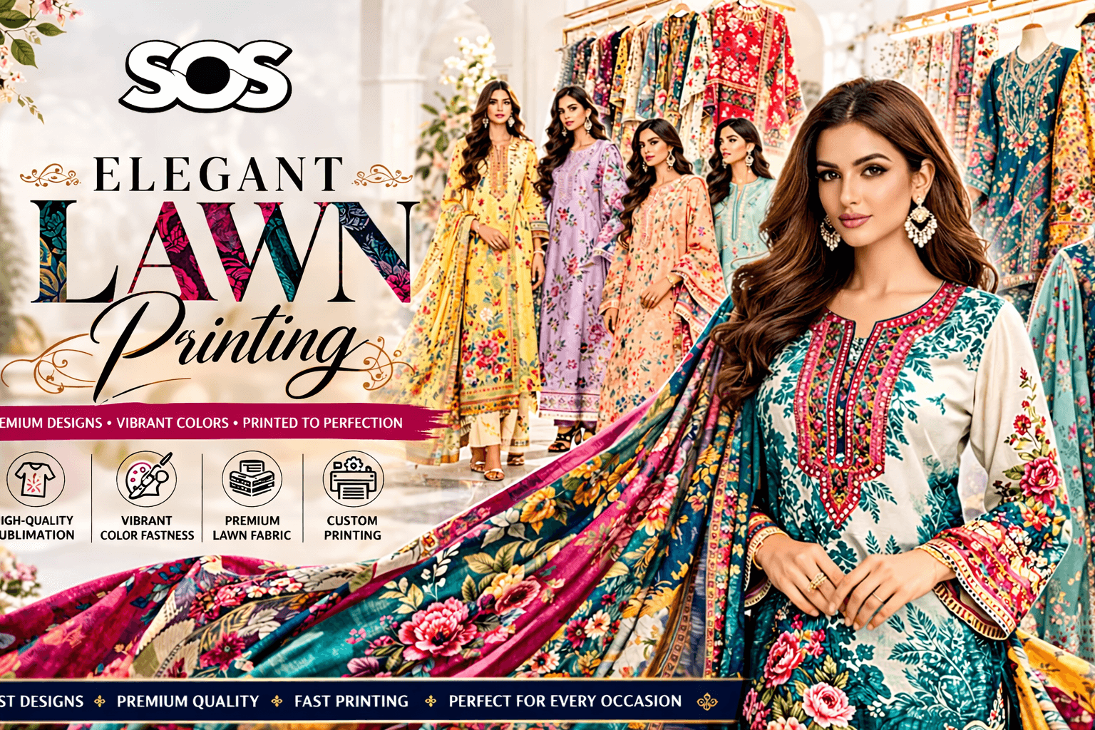 Sublimation printing output